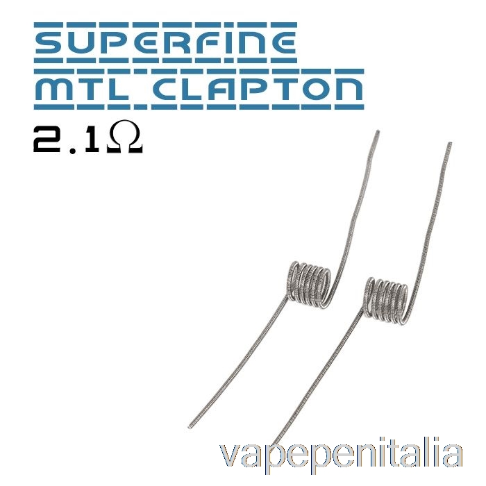 Vape Box Mod Vandy Vape Performance Bobine Precostruite Bobina Clapton Mtl Superfine Da 2,1ohm